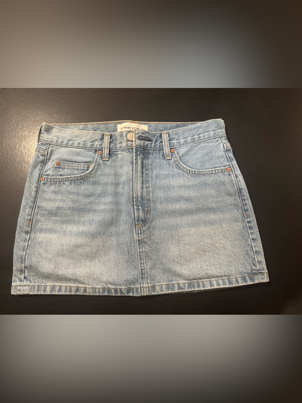 Aritzia '90s Ricci Skirt Light Blue Denim skirt - Size 28